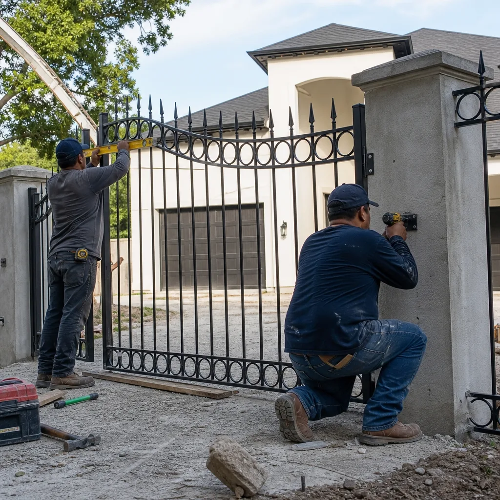 Security Gate Installation